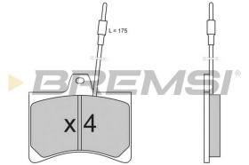 BREMS BP2148 - PASTIGLIE FRENO - BRAKE PADS