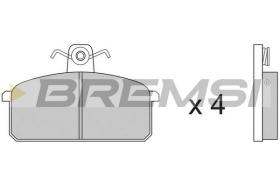 BREMS BP2151 - PASTIGLIE FRENO - BRAKE PADS