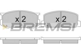 BREMS BP2165 - PASTIGLIE FRENO - BRAKE PADS