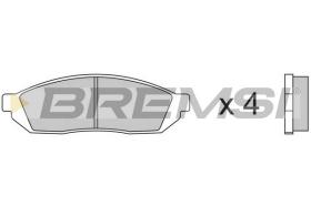 BREMS BP2176 - PASTIGLIE FRENO - BRAKE PADS