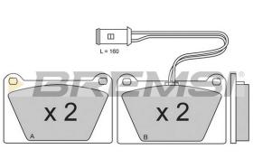 BREMS BP2179 - PASTIGLIE FRENO - BRAKE PADS