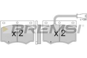 BREMS BP2193 - PASTIGLIE FRENO - BRAKE PADS