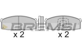 BREMS BP2199 - PASTIGLIE FRENO - BRAKE PADS