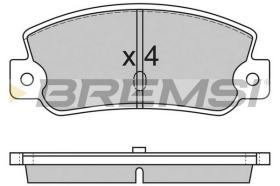 BREMS BP2212 - PASTIGLIE FRENO - BRAKE PADS