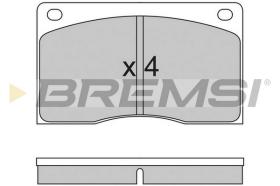 BREMS BP2213 - PASTIGLIE FRENO - BRAKE PADS