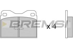 BREMS BP2219 - PASTIGLIE FRENO - BRAKE PADS