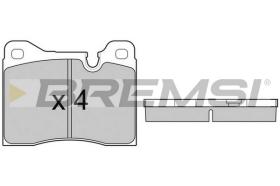 BREMS BP2221 - PASTIGLIE FRENO - BRAKE PADS