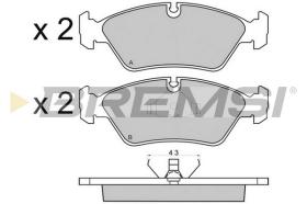 BREMS BP2231 - PASTIGLIE FRENO - BRAKE PADS