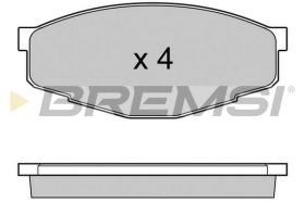 BREMS BP2232 - PASTIGLIE FRENO - BRAKE PADS