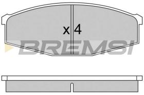 BREMS BP2234 - PASTIGLIE FRENO - BRAKE PADS