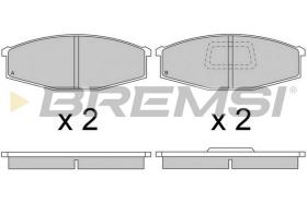 BREMS BP2235 - PASTIGLIE FRENO - BRAKE PADS