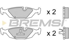 BREMS BP2236 - PASTIGLIE FRENO - BRAKE PADS