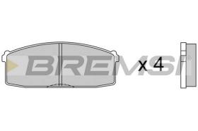 BREMS BP2237 - PASTIGLIE FRENO - BRAKE PADS