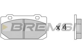 BREMS BP2240 - PASTIGLIE FRENO - BRAKE PADS