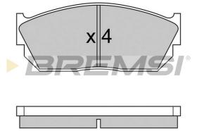 BREMS BP2245 - PASTIGLIE FRENO - BRAKE PADS