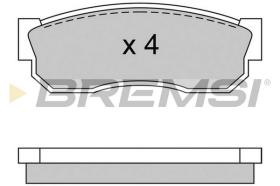 BREMS BP2246 - PASTIGLIE FRENO - BRAKE PADS