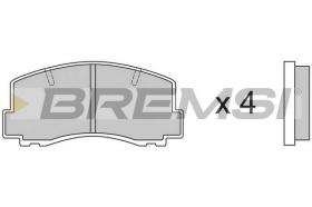 BREMS BP2256 - PASTIGLIE FRENO - BRAKE PADS