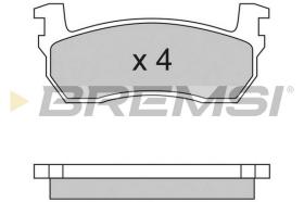 BREMS BP2259 - PASTIGLIE FRENO - BRAKE PADS