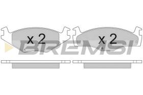 BREMS BP2260 - PASTIGLIE FRENO - BRAKE PADS