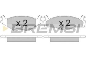 BREMS BP2261 - PASTIGLIE FRENO - BRAKE PADS