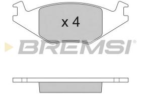 BREMS BP2262 - PASTIGLIE FRENO - BRAKE PADS