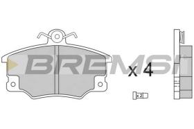 BREMS BP2268 - PASTIGLIE FRENO - BRAKE PADS