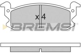 BREMS BP2280 - PASTIGLIE FRENO - BRAKE PADS