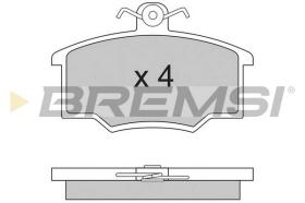 BREMS BP2281 - PASTIGLIE FRENO - BRAKE PADS