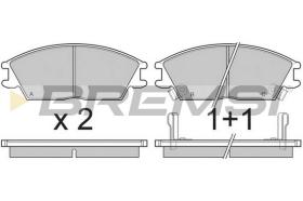 BREMS BP2293 - PASTIGLIE FRENO - BRAKE PADS