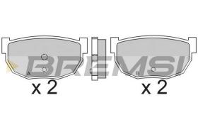 BREMS BP2304 - PASTIGLIE FRENO - BRAKE PADS