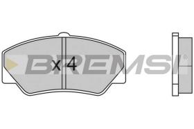 BREMS BP2316 - PASTIGLIE FRENO - BRAKE PADS