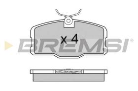 BREMS BP2317 - PASTIGLIE FRENO - BRAKE PADS