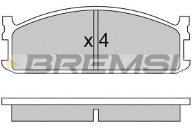 BREMS BP2321 - PASTIGLIE FRENO - BRAKE PADS