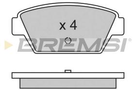 BREMS BP2330 - PASTIGLIE FRENO - BRAKE PADS