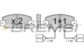 BREMS BP2336 - PASTIGLIE FRENO - BRAKE PADS