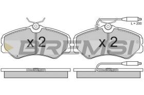 BREMS BP2337 - PASTIGLIE FRENO - BRAKE PADS