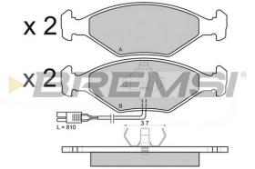 BREMS BP2343 - PASTIGLIE FRENO - BRAKE PADS