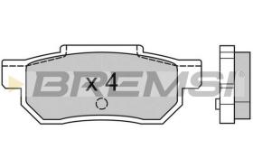 BREMS BP2351 - PASTIGLIE FRENO - BRAKE PADS