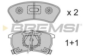 BREMS BP2352 - PASTIGLIE FRENO - BRAKE PADS