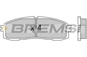 BREMS BP2362 - PASTIGLIE FRENO - BRAKE PADS