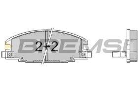 BREMS BP2367 - PASTIGLIE FRENO - BRAKE PADS