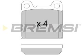 BREMS BP2383 - PASTIGLIE FRENO - BRAKE PADS