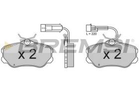 BREMS BP2385 - PASTIGLIE FRENO - BRAKE PADS