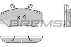 BREMS BP2386 - PASTIGLIE FRENO - BRAKE PADS