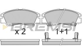 BREMS BP2387 - PASTIGLIE FRENO - BRAKE PADS