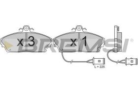 BREMS BP2393 - PASTIGLIE FRENO - BRAKE PADS