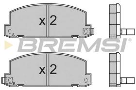 BREMS BP2400 - PASTIGLIE FRENO - BRAKE PADS