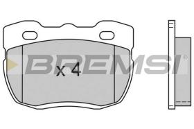 BREMS BP2402 - PASTIGLIE FRENO - BRAKE PADS