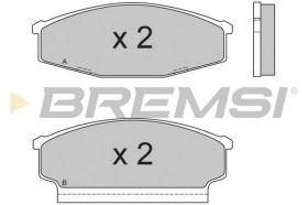 BREMS BP2408 - PASTIGLIE FRENO - BRAKE PADS