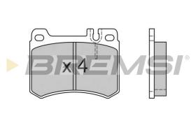 BREMS BP2410 - PASTIGLIE FRENO - BRAKE PADS